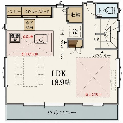 ふじみ野市南台第14期の間取り|2F