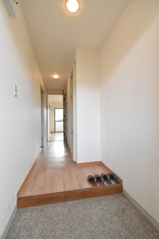 あびこスカイハイツの玄関