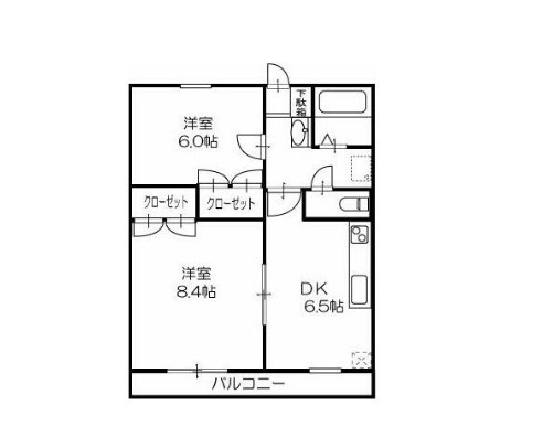 コンパスローズ白浜の間取り