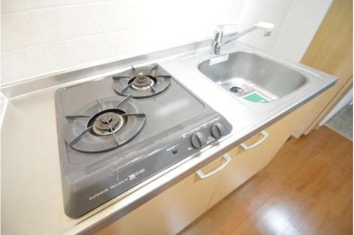 名古屋市昭和区鶴舞２丁目の賃貸マンションのキッチン
