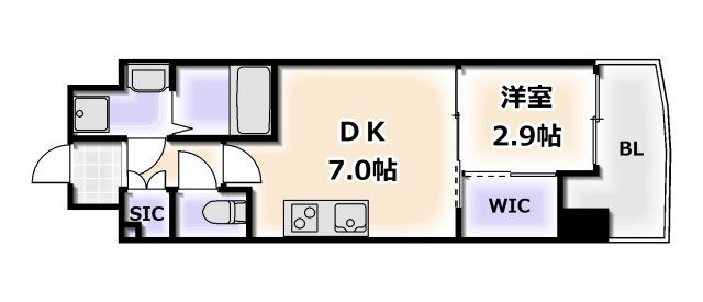 【間取り】 | セレニテ難波リアン