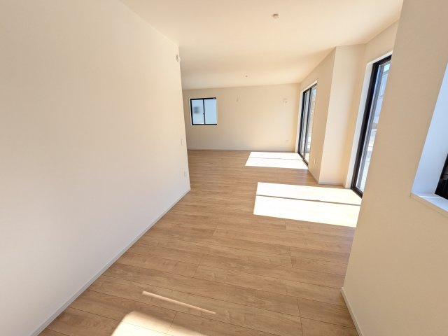 水戸市見川　3期　新築戸建て　1号棟の居間・リビング