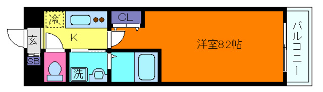 D－Ｓｑｕａｒｅ深江本町の間取り