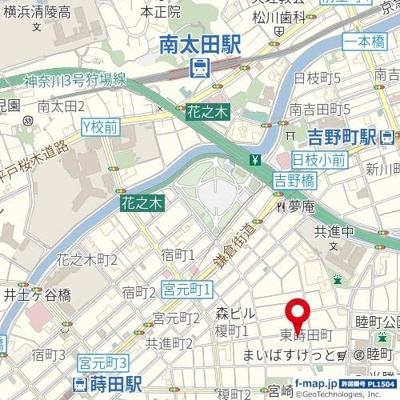 【地図】 | トップ横浜ー吉野町
