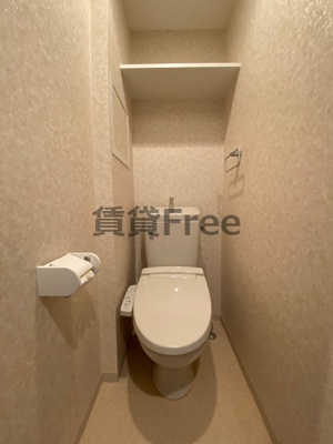 【トイレ】 | Luxe玉造Ⅱ　仲介手数料無料