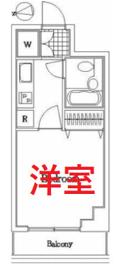 【間取り】 | ルーブル大森Ⅱ