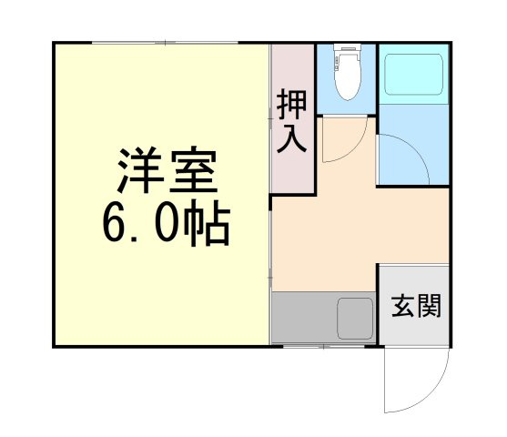 シエル中山手の間取り