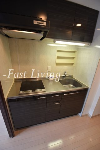 オーククレストビルのキッチン