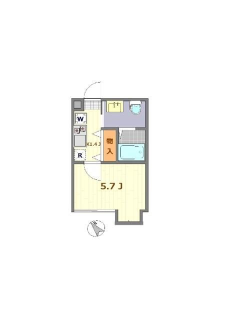 アットリラ南行徳の間取り