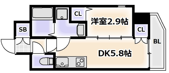 【間取り】 | セレニテ日本橋エクラ