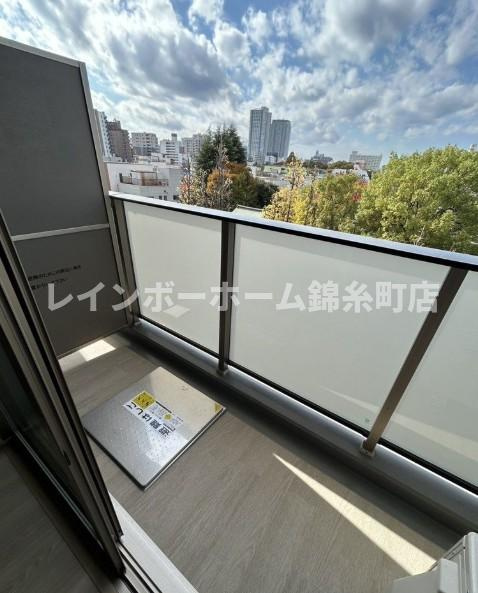 アイル グランデ亀戸のバルコニー