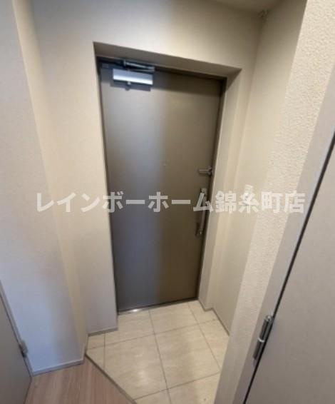 アイル グランデ亀戸の玄関