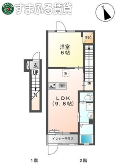 【間取り】 | サンエイジュ　西尾市米津町