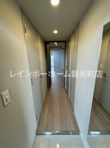 アイル グランデ亀戸の玄関