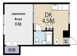 【間取り】 | 幡ヶ谷コーポ
