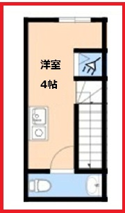 【間取り】 | トウキョウベータ四ツ木10