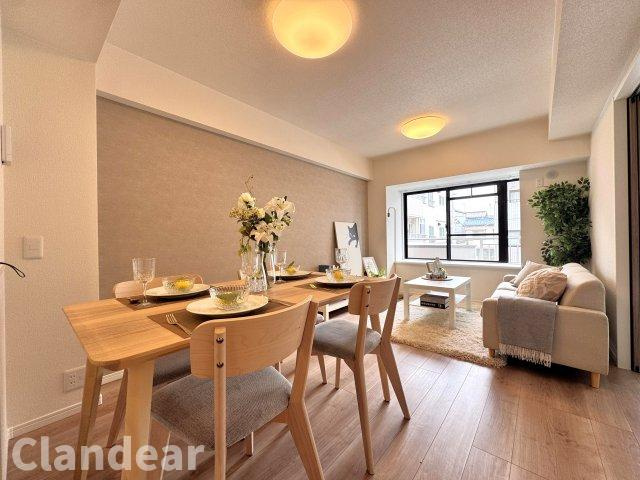 グリーンパーク保木間のダイニング|ドキドキの新生活も、安心してスタート。ぴったりの住まいを見つけませんか？クランディアが一緒に住まい選びをサポートします‼　まずは、お気軽にお問合せください　＃クランディア