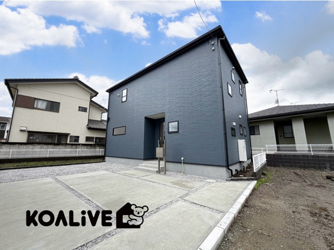 【外観】 | 高崎市中豊岡町　新築住宅 | 現地ご案内ツアー開催中！早朝やお仕事帰りのご見学にもすぐ対応致します！見学ご予約はコアライブまでお気軽にお問い合わせ下さい！