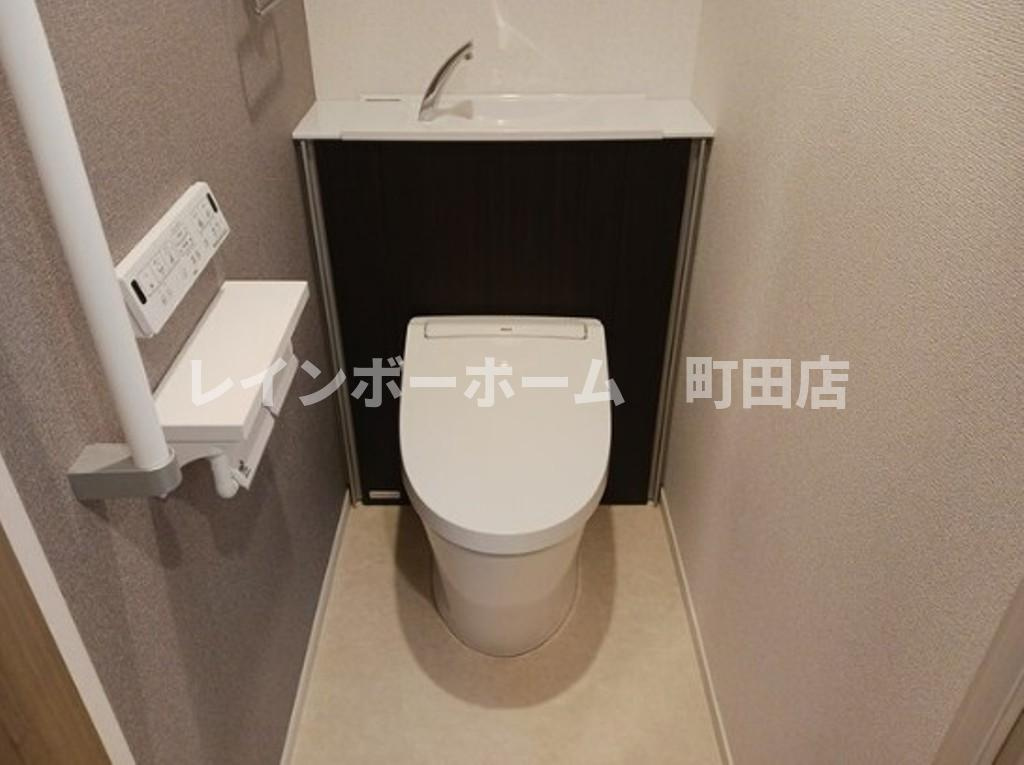 ヴェリーヌ※初期費用分割あと払いサービス利用可能物件のトイレ