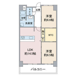 Hill Palace IKAIの間取り