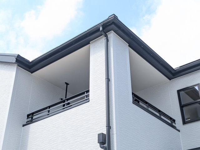 水戸市堀町23　新築戸建のバルコニー