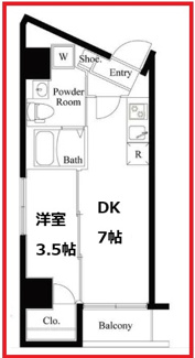 【間取り】 | レーヴ　スカイツリー　押上