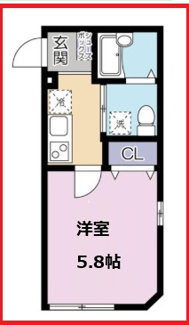 【間取り】 | グランシャレー千住旭町