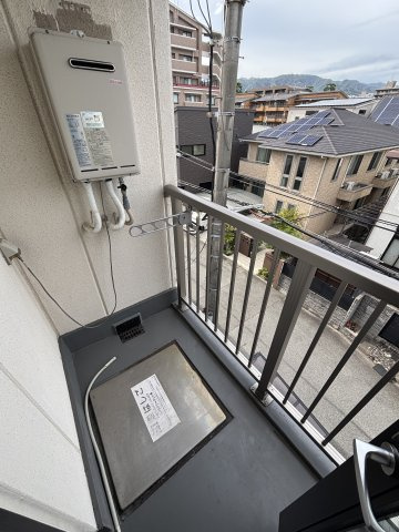 リヴィエール香櫨園のバルコニー