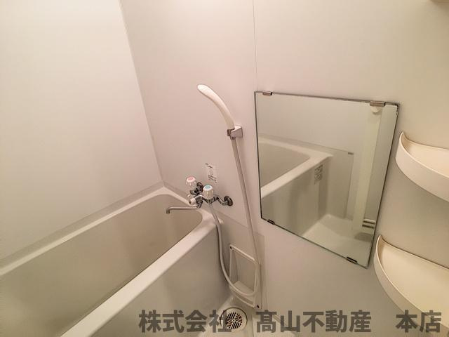 宗像市朝町の賃貸マンションの浴室