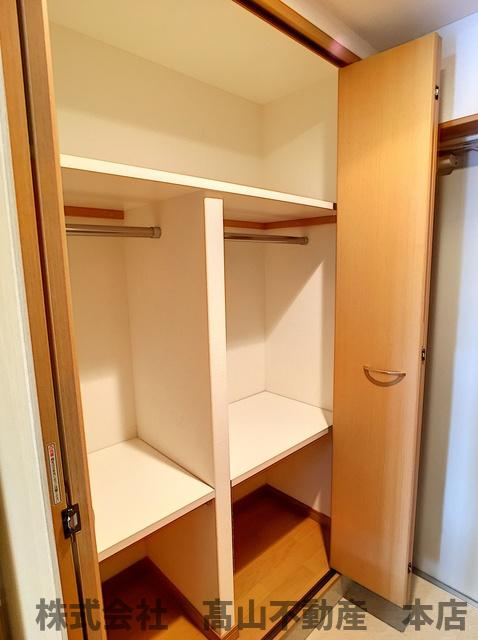 宗像市朝町の賃貸マンションの収納