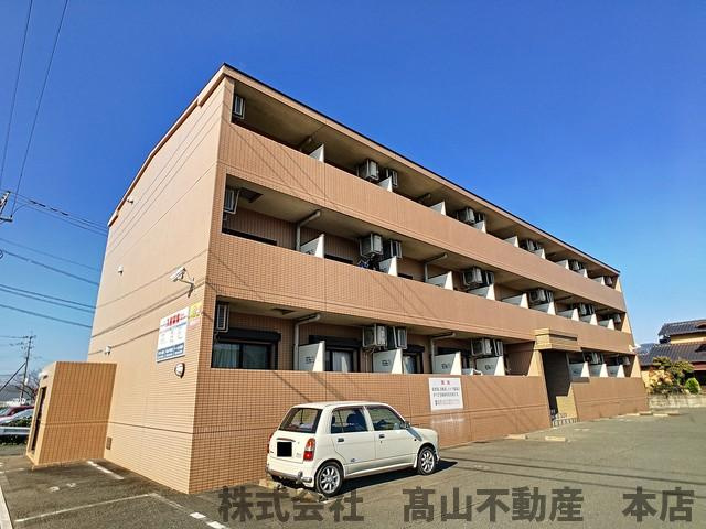 宗像市朝町の賃貸マンションの外観