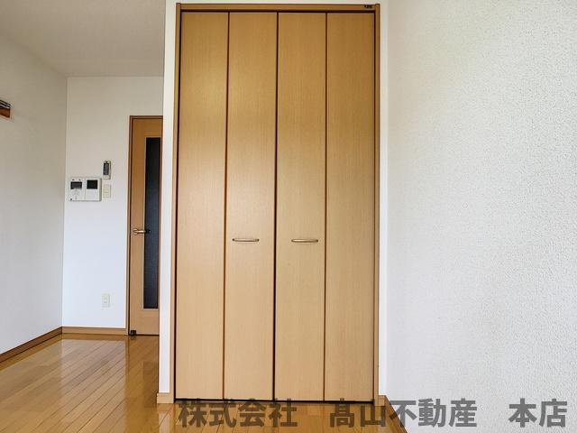 宗像市朝町の賃貸マンションの収納