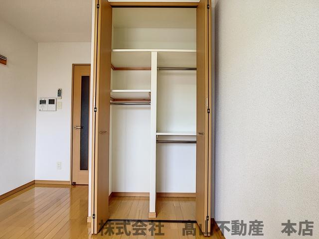 宗像市朝町の賃貸マンションの収納