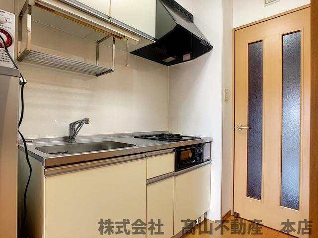 宗像市朝町の賃貸マンションのキッチン