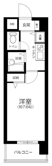 【間取り】 | ガラ・シティ茗荷谷