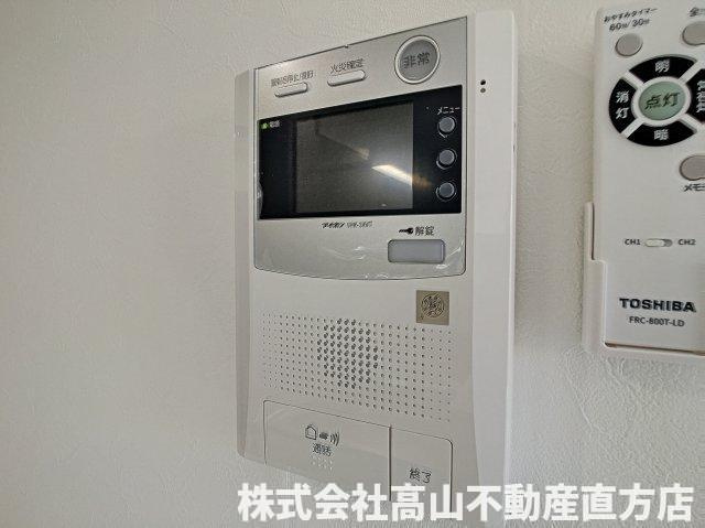 直方市大字下新入の賃貸マンションのセキュリティ