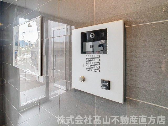 直方市大字下新入の賃貸マンションのセキュリティ
