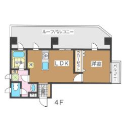 ラ グリシーヌの間取り