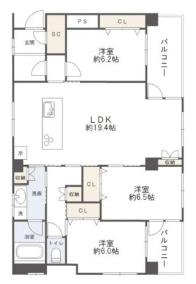 【間取り】 | 目黒グランドール
