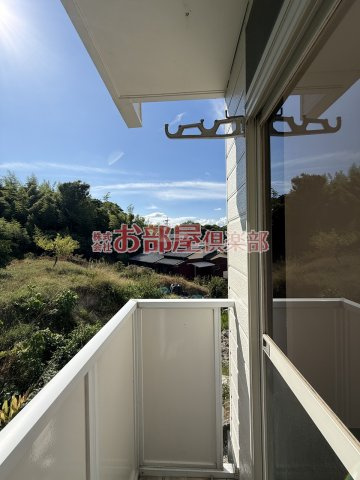 サンヒルズ岡Ⅱのバルコニー|バルコニー付きです
