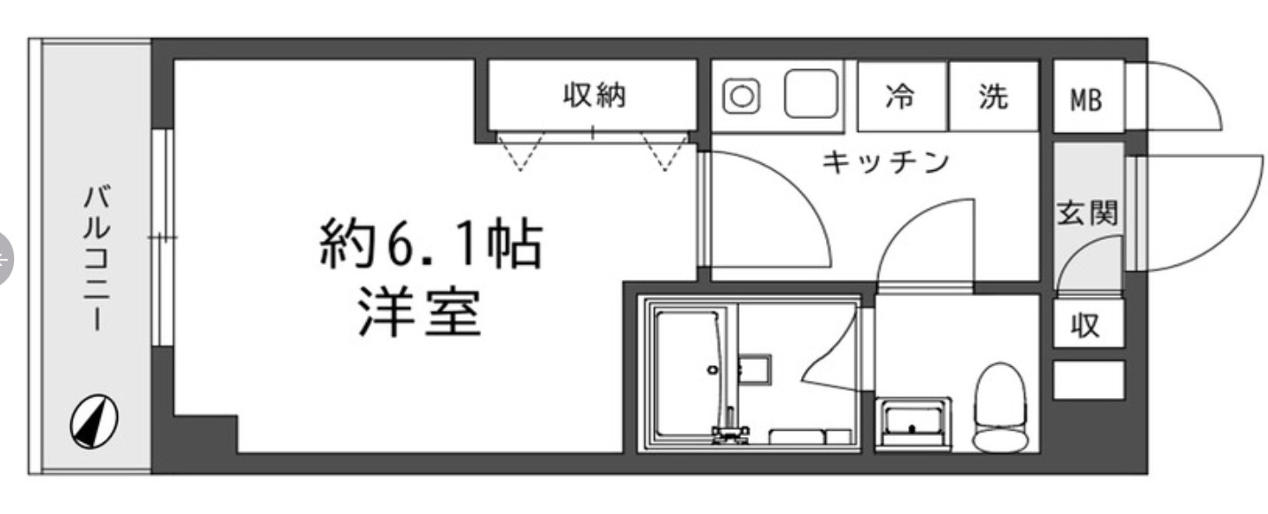 エルスタンザ浦和常盤の間取り