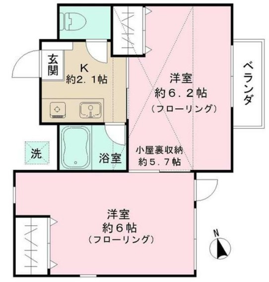 ソレイユ南荻窪の間取り