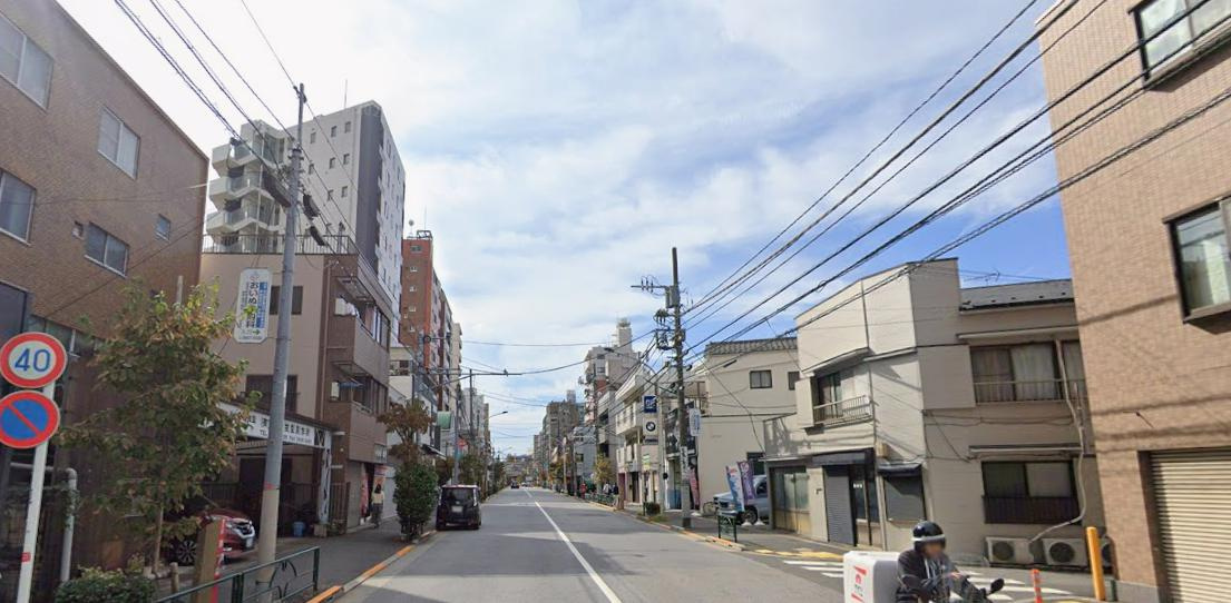 荒川区西日暮里１丁目の店舗事務所の周辺
