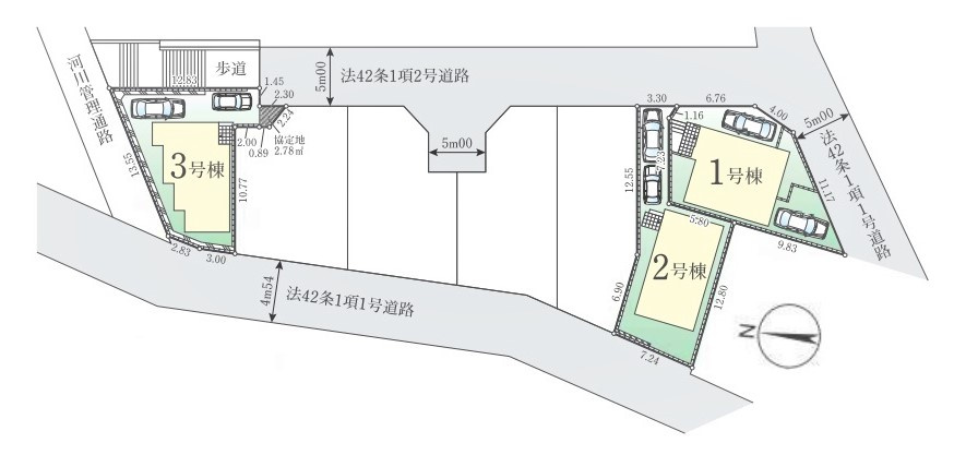 東久留米市浅間町1期　全3棟　3号棟