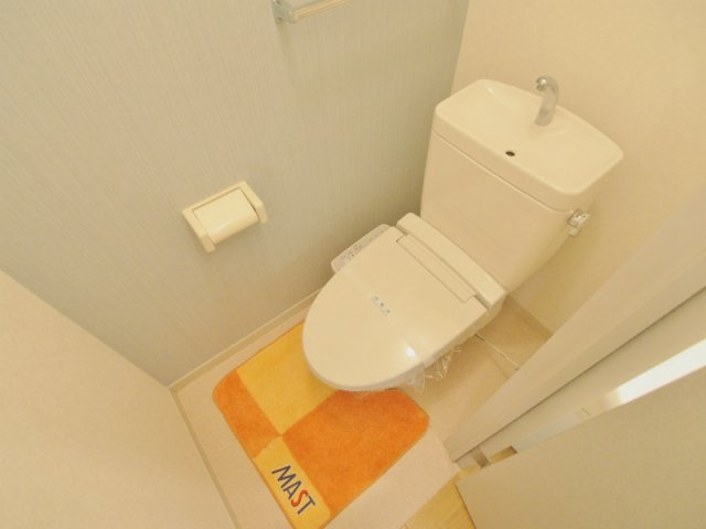 広島市安佐南区川内６丁目のアパートのトイレ