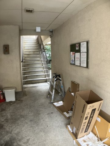 小山マンションのエントランス
