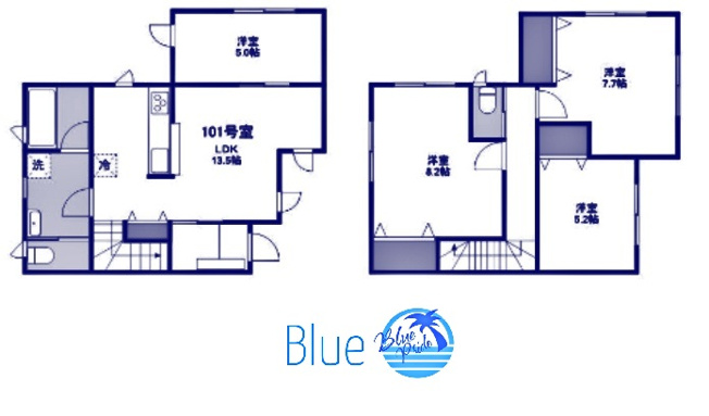 【間取り】 | 師岡町テラスハウス