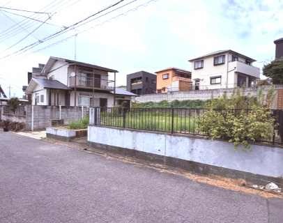 和泉市山荘町1丁目土地の外観