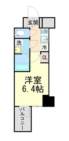 エスリード神戸三宮ヒルズの間取り