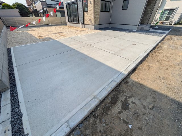 日立市東大沼町12期　新築戸建　1号棟の駐車場|駐車は3台可能です♪